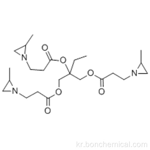 1- 아지리 딘 프로판 산, 2- 메틸-, 1,1 &#39;-[2- 에틸 -2-[[3- (2- 메틸 -1- 아지 리디 닐) -1- 옥소 프로 폭시] 메틸] -1,3- 프로판 디일] 에스테르 CAS 64265-57-2